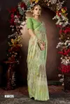 Gunakshi By Vallabhi Moss Georgette Printed Sarees Suppliers In India